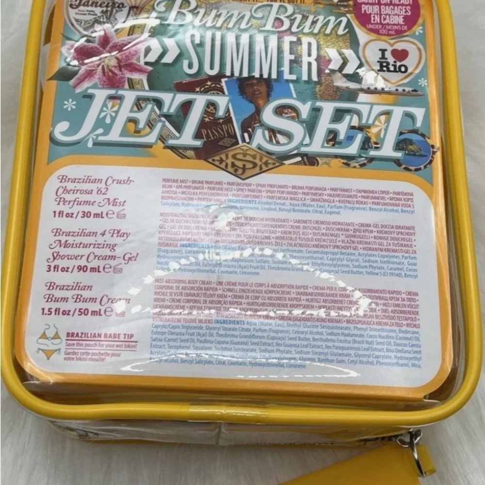 Sol de Janeiro Skincare Bum Bum Travel Kit Trio #62 cheriosa new - Picture 4 of 5